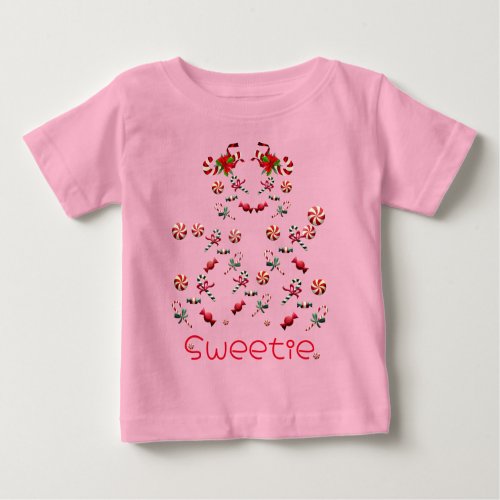 Pink Sweetie Cute Toddler Fashionable Baby T_Shirt