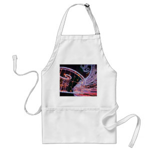 Pink swirl adult apron