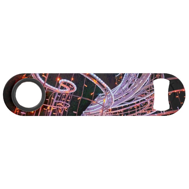 Pink swirl bar key (Front (Horizontal))