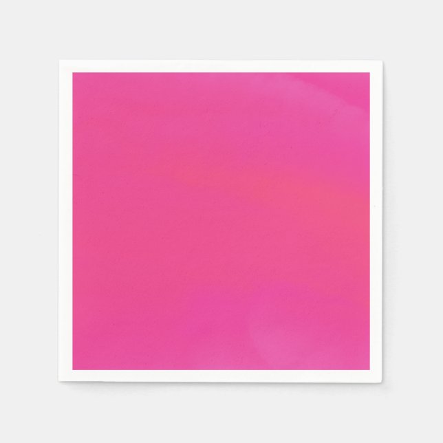 Pink Swirl Digital Print  Napkins (Front)