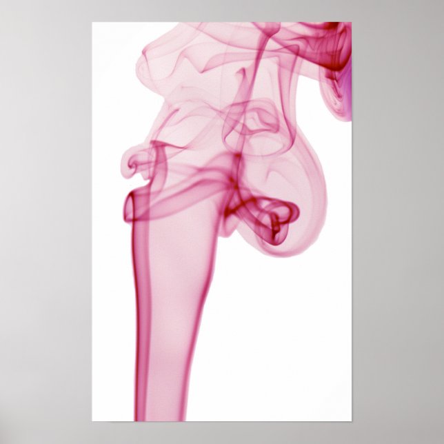 Pink Swirl Poster (Front)