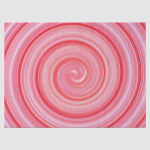 pink swirl tissue paper