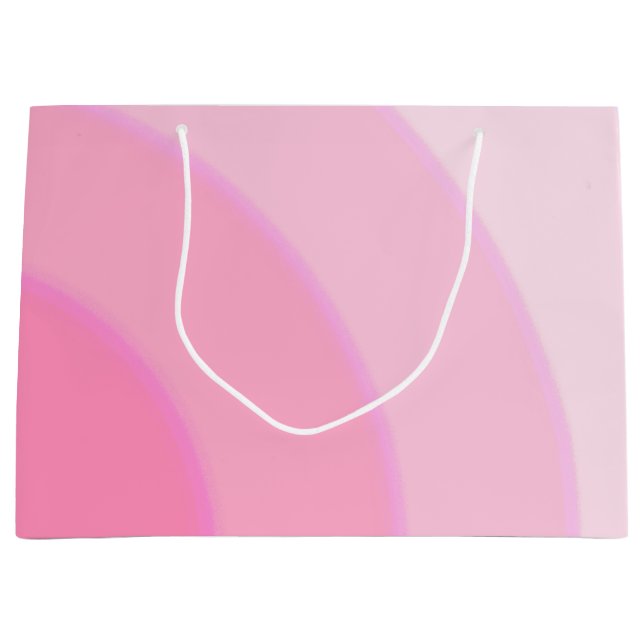 Pink Swirls Gift Bag (Front)