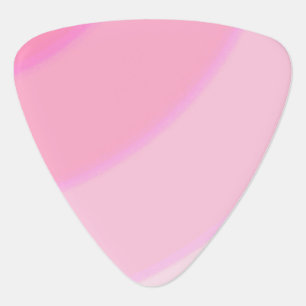 Pink Swirls Guitar Pick