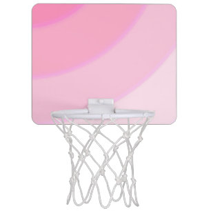 Pink Swirls Mini Basketball Hoop