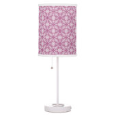Pink Swirls Table Lamp (Right)