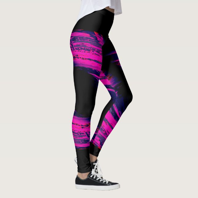 Pink Swish Leggings (Right)