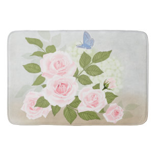Pink Symphony-Roses Bathroom Mat
