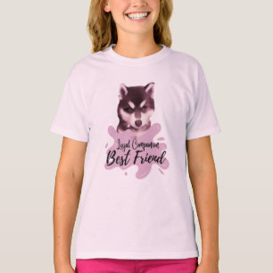 Pink 🩷 T-shirt Loyal companion, best friend 