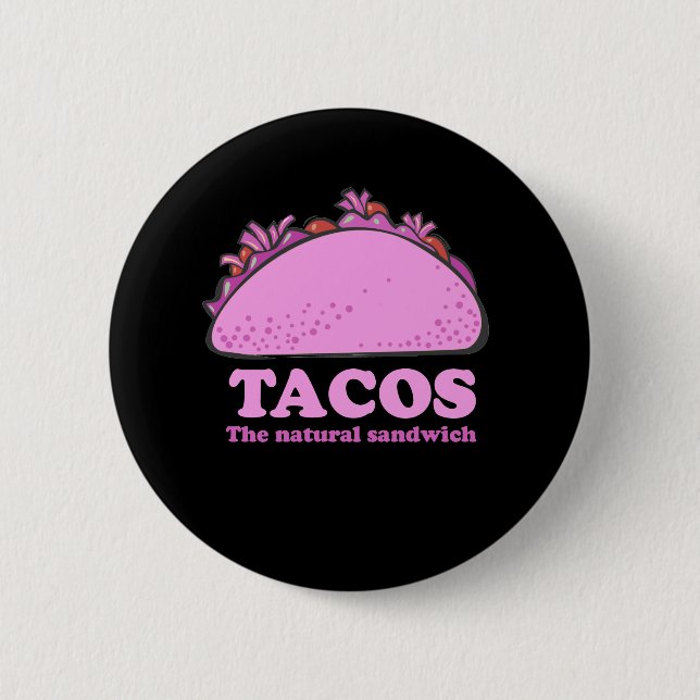 PINK TACOS BUTTON (Front)