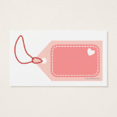 Pink Tag (Back)