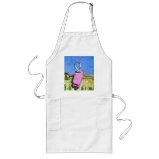 Pink Tag Long Apron