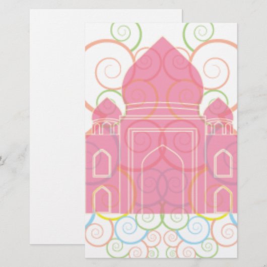 Pink Taj Mahal (Front/Back)