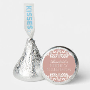 Pink Talavera Tile Spanish Fiesta Birthday Cupcake Hershey®'s Kisses®