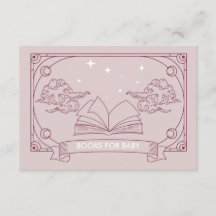 Pink Tarot Baby Shower Books For Baby Enclosure