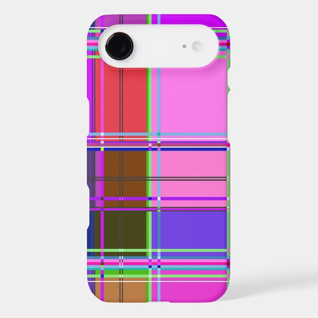 Pink tartan Fabric Pattern Cloth Madras Case-Mate Blackberry Case (Back)