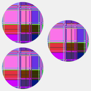 Pink tartan Fabric Pattern Cloth Madras Labels