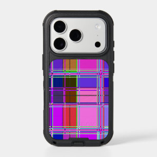 Pink tartan Fabric Pattern Cloth Madras iPhone 17 Pro Case