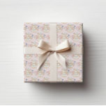 Pink Teacup Wrapping Paper<br><div class="desc">Wrap your gifts in style with our Pink Teacup Wrapping Paper. Featuring exquisite watercolor florals and elegant teacup illustrations on a blush pink background, this wrapping paper adds a touch of sophistication and whimsy to any gift. It’s the perfect choice for presenting your bridal tea party favors or gifts, ensuring...</div>