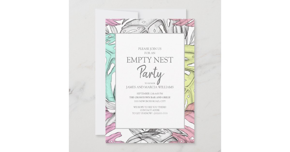 Teal Mint Gray Beige & Pink Color Palette Card