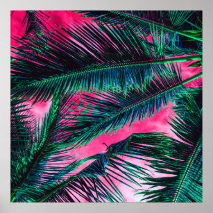 palm tree abstract art