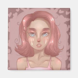 Pink Tears Magnet