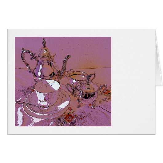 Pink teaset cards (Front Horizontal)