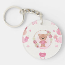 Pink Teddy Bear Baby Shower 