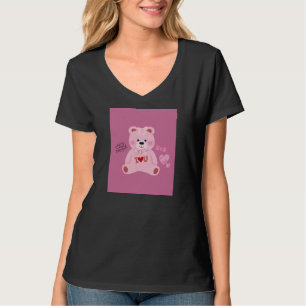 Pink teddy bear designs  T-Shirt