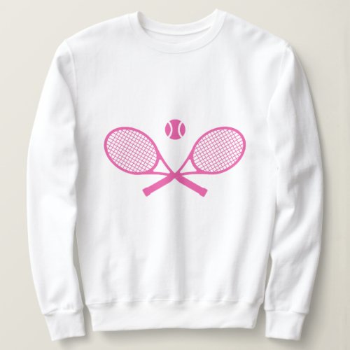 Pink Tennis Sweatshirt