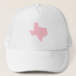 Pink Texas Trucker Hat at Zazzle