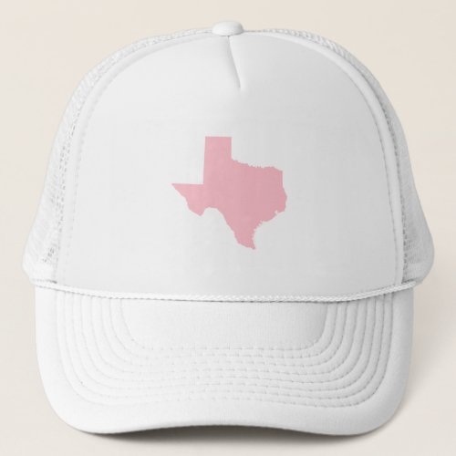 Pink Texas Trucker Hat