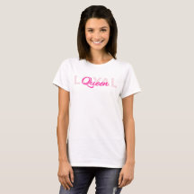 Pink Text Loyal Queen