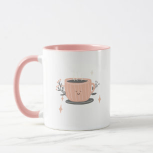 Pink Textured Coffee Cups & Mugs