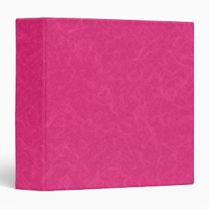 Pink textured surface with subtle swirling pattern 3 ring binder