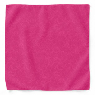 Pink textured surface with subtle swirling pattern bandana