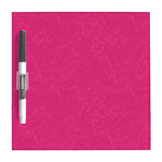 Pink textured surface with subtle swirling pattern dry erase board (Front)