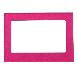 Pink textured surface with subtle swirling pattern magnetic frame