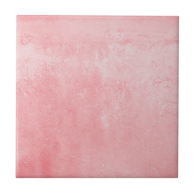 Pink Textured Tile (Front)