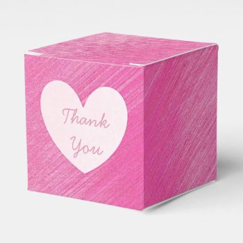 Pink Thank You Cupcake Box by Everything_Grandma at Zazzle