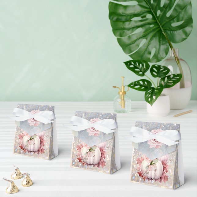 Pink Thanksgiving Favor Boxes (Creator Uploaded)