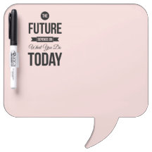 Pink The Future Inspirational Quote