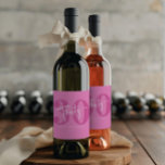 Pink Thirty 30th Thirtieth Birthday Party Gift Wine Label<br><div class="desc">This is a Pink Thirty 30th Thirtieth Birthday Party Gift Wine Label!</div>