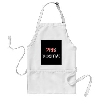 Pink Thositive Adult Apron