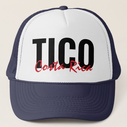 Pink Tico Costa Rica Trucker Hat