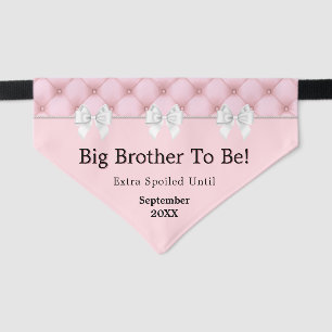 Pink Tiffany Theme Pet Lovers Big Brother Pet Bandana Collar