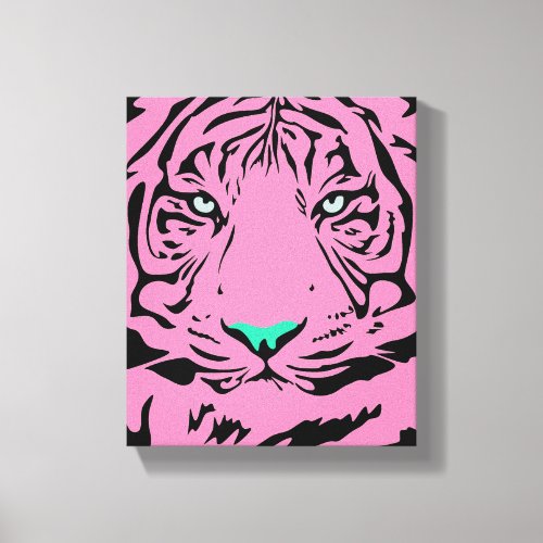 Pink Tiger Canvas Print