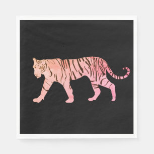 Pink Tiger Napkins
