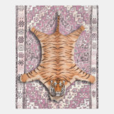 human made tiger rug