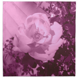 Pink Tinted Rose Napkins